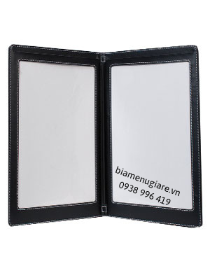 bìa menu kiếng đôi