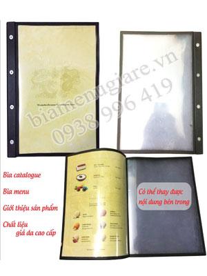 Xưởng làm menu thực đơn
